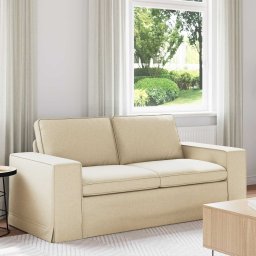 Canapea Crem 182 x 80 x 82 cm Metal GartenMobel Dekor