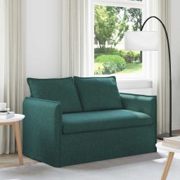 Canapea Verde închis 195 x 82 x 85 cm Metal GartenMobel Dekor