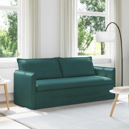 Canapea Verde închis 195 x 82 x 85 cm Metal GartenMobel Dekor