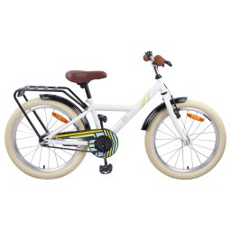 Bicicleta pentru Copii 24 Inci pentru 8-12 ani Alb GartenMobel Dekor