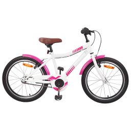 Bicicleta pentru Copii 24 Inci pentru 8-12 ani Roz GartenMobel Dekor