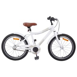Bicicleta pentru Copii 24 Inci pentru 8-12 ani alb GartenMobel Dekor