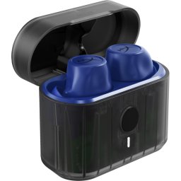 HyperX Cirro Buds Pro, True Wireless, Bluetooth 5.2, ANC + Ambient Mode, Gaming Mode albastru
