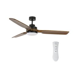 Ventilator LED de tavan Lucci air 213054 SHOALHAVEN GX53/17W/230V paulovnia + telecomandă