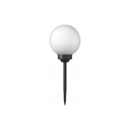 Lampă solară LED 1,2V 6500K 200 mAh Ø 20 cm IP44 alb/negru