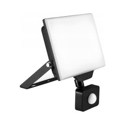 Proiector LED exterior cu senzor de mișcare, 50 W, 230 V, 4500 K, IP65, negru