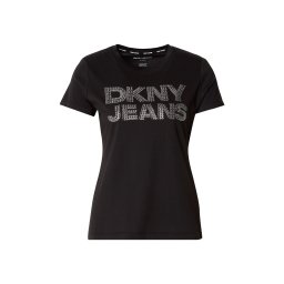 DKNY T-Shirt Logo DJ6T1692 BSV black/silver