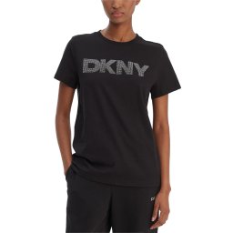 DKNY T-Shirt Logo DP6T1557 QG7 blk/slvr ombre
