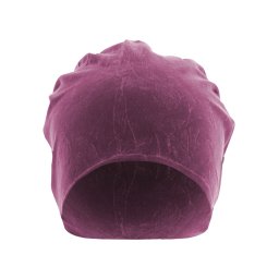 Stonewashed Jersey Beanie violet