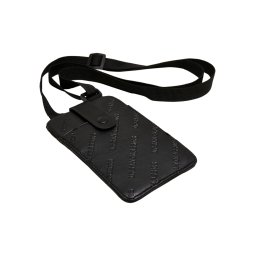 Telefon handsfree cu portofel negru