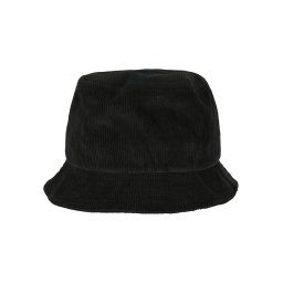 Corduroy Bucket Hat Negru