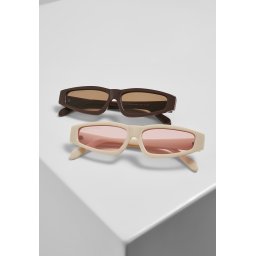 Ochelari de soare Lefkada 2-Pack Maro / maro + offwhite / roz One Size