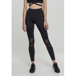 Women's Tech Mesh Biker Leggings Black