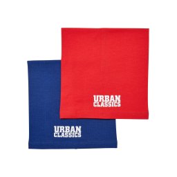 Logo Tube Scarf Kids 2-Pack Blue/Red