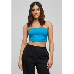 Women's Bandeau T-shirt in turquoise