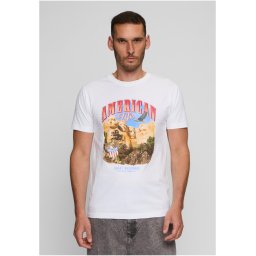 White American Life Mount Roushmore T-shirt