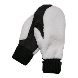 Basic Sherpa gloves black/white