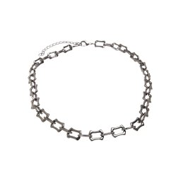 Chain necklace - silver colors