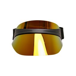 Cool Plastic Visor Black/Orange