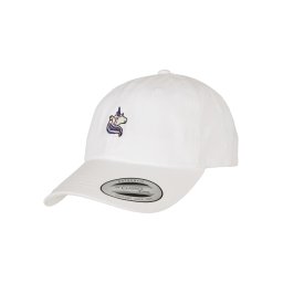 Women's Unicorn Dad cap in white