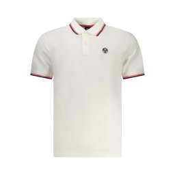 Tricou polo alb pentru bărbați