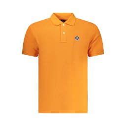 Tricou polo portocaliu pentru bărbați