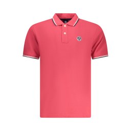 Tricou polo bărbătesc roz