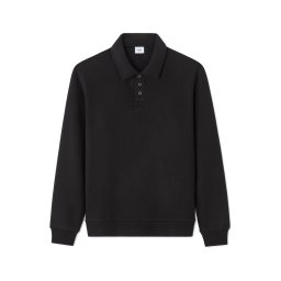 Tricou polo negru bărbătesc Celio