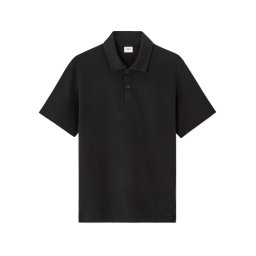 Tricou polo negru pentru bărbați Celio