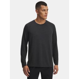Tricou bărbătesc Under Armour UA TRAIL RUN Wool LS-BLK