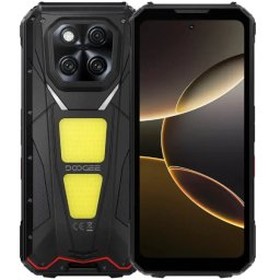 Telefon Mobil Doogee V Max Play VIP, Negru, Proiector Video, 5G, 6.78 FHD+ 120Hz, 36GB RAM (16GB + 20GB extensibili), 512GB ROM, Android 15, 200MP + 20MP Night Vision, 20500mAh, 45W, Dual SIM