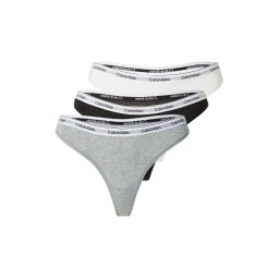 Calvin Klein Underwear Tanga gri / negru / alb