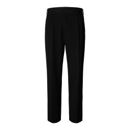 SELECTED Pantaloni cu dungă 'SLH220-FINN' negru