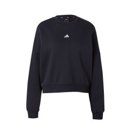 ADIDAS SPORTSWEAR Hanorac sport negru / alb murdar