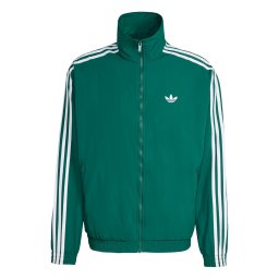 ADIDAS ORIGINALS Geacă de primăvară-toamnă 'Firebird' verde închis / alb