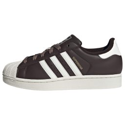 ADIDAS ORIGINALS Sneaker low 'Superstar II' maro închis / auriu / alb
