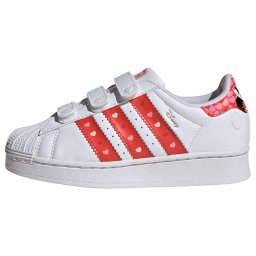 ADIDAS ORIGINALS Sneaker 'Disney Superstar LED LIGHTS' roz / roșu / negru / alb