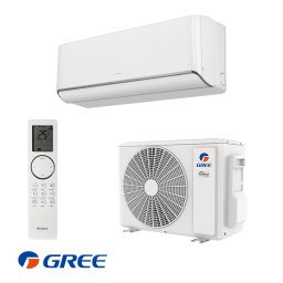 Aparat de aer conditionat inverter Gree Airy GWH09AVCXB-K6DNA1B, 9000 BTU, 19 m², A+++, Wi-Fi, R-32, Alb