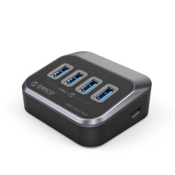 HUB USB Orico M3U3-4A 4 port-uri gri