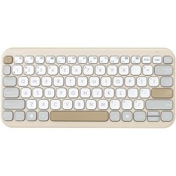Tastatura Marshmallow KW100 Bluetooth Oat Milk