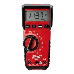 Multimetru profesional 2216-40, TRMS, 600V, IP64, cu 2 baterii AA - Milwaukee