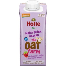 Bautura din ovaz cu fructe, pentru copii, fara gluten, + 1 an bio 200ml