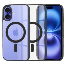 Husa silicon iPhone 16 Techsuit - MagSafe Pro Black