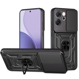 Husa silicon Oppo Reno14 F Reno14 FS 5G Techsuit - CamShield Series Black