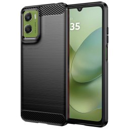 Husa silicon Motorola Moto G06 Moto G06 Power Techsuit - Carbon Silicone Black