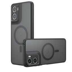 Husa silicon Motorola Moto G06 Techsuit - PureFrost MagSafe Frosted Black