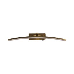 Searchlight 79822-50SB - Aplica LED pentru tablouri SANTORINI LED/11,03W/230V alamă