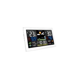 Solight TE81W-XL - Stație meteo cu ecran LCD color 5V/2xAA + 2xAA