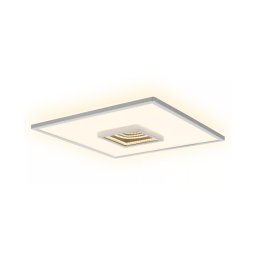 Briloner 3848014 - Plafonieră LED TORO LED/18W/230V 42x42 cm crom mat