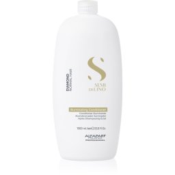 Alfaparf Milano Semi di Lino Diamond Illuminating balsam pentru păr ușor de pieptănat cu efect iluminator 1000 ml